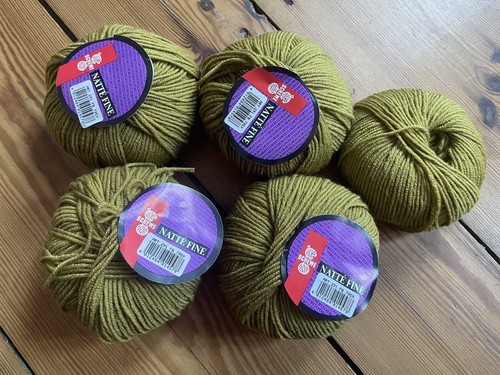 Paket strickgarn 50g - paket, 5x