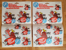 Deutscher Tierschutzbund Sticker vintage Aufkleber Sammler