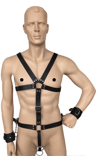 Bdsm herren bondage leder - bdsm, xl