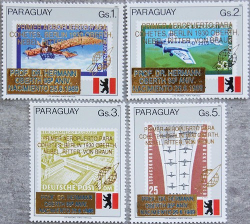 Paraguay 1989 4404 - 1989, 4404-07