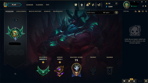 League legends account - league,