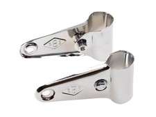 Lampenhalter chrom - 28, mm