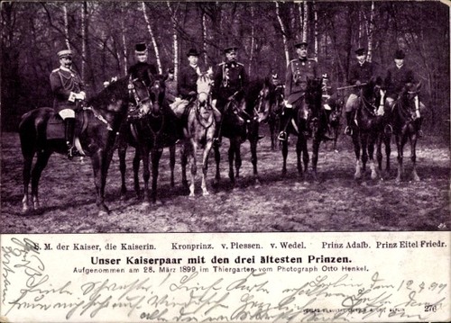Kaiser wilhelm ii - ak,