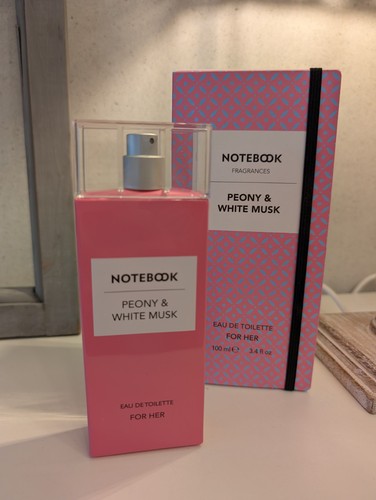 Notebook peony white musk - peony, &