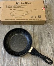 Scheffler Bratpfanne Aluminium Ø 20cm Pfanne für alle Herdarten (L7-A
