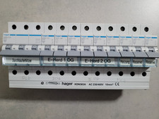 9x Hager Sicherungsautomat B16
