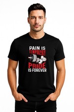 Herren T-Shirt – Pain Is Temporary Pride Is Forever – Streetwear