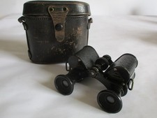 ALTES FERNGLAS C.P. GOERZ BERLIN PAGOR TRIEDER-BINOCLE + Köcher