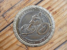 Alte Plakette Motorrad Verdener Trial Geländefahrt 31.07.1955