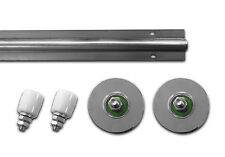 Komplett Set Bodenlaufschiene Laufschiene Schiebetor verzinkt inkl Zubehör 