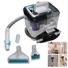 𝟭2Kpa Waschsauger Polsterreiniger Teppichreiniger 0.7+2L Großer Wassertank 530W