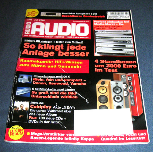 Audio accuphase e - audio, 7/05