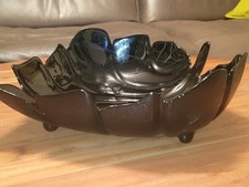 Obstschale in Weinblatt Design - gebraucht