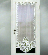 Tür-Gardine Scheibengardine Balkontür Wohnungstür Panneau ca 160 x 60 cm NEU