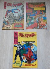 Die Spinne -  (Williams Verlag) -  1970er - 3 rare Hefte