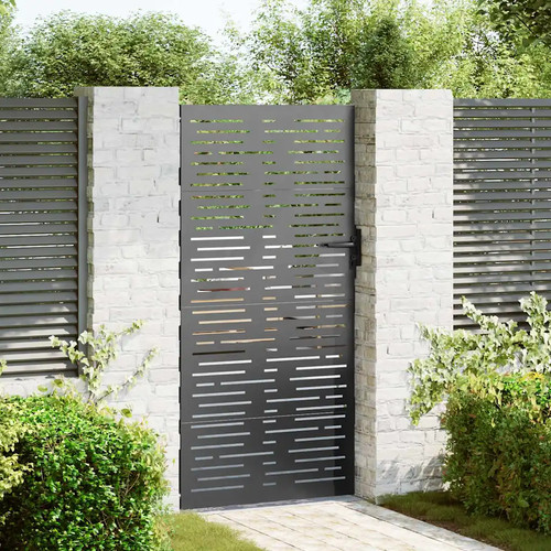 Gartentor quadratisch design - gartentor,