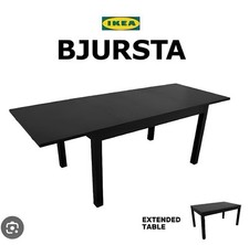 IKEA Bjursta Esstisch Ausziehtisch,Dunkelbraun mit 6 Stühlen (Ekedalen) 180 € VB