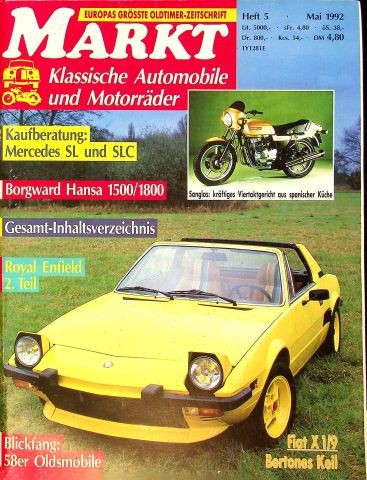 Oldtimer markt 1992 - 2), 05/1992