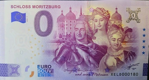 Euro schein schloss - 0,