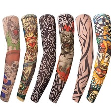 Tattoo Armstrümpfe 6er Set -