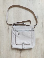 Beige Kunstleder Umhängetasche Cross Body von Picard