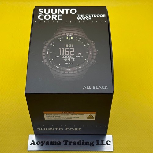 Suunto core all black military - black,