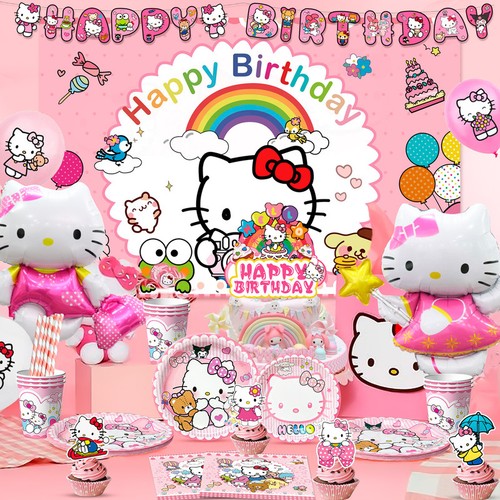 Hello kitty kinder - party, deko