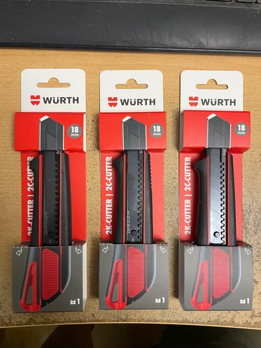 Würth 2k cuttermesser - x,