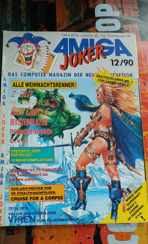 Amiga joker 1990 - amiga, 12/90