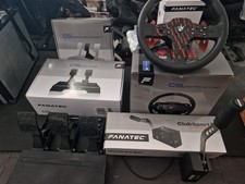 Fanatec CSL Elite Set, Racing Wheel mit QR1, Pedals, Load Cell Brake, Handbrake
