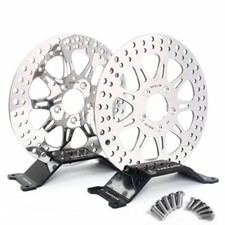 Vorne hinten Bremsscheiben mit Schrauben für Harley Harley Softail FXSTC FLSTS