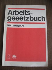 DDR: "Arbeitsgesetzbuch", Textausgabe, Staatsverlag der DDR, Berlin 1983, FDGB