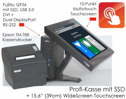 Kassensystem 39cm multi - 15,6",