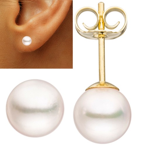 Damen ohrstecker 585 echt gold - damen,