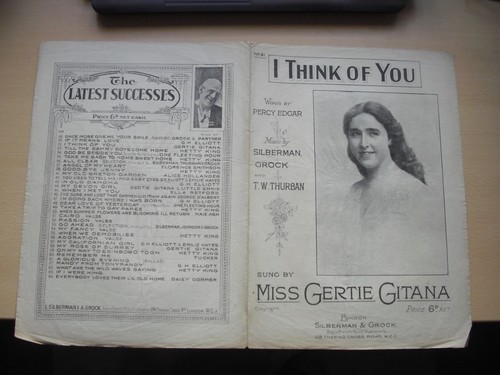 Noten texte i think of - think, you