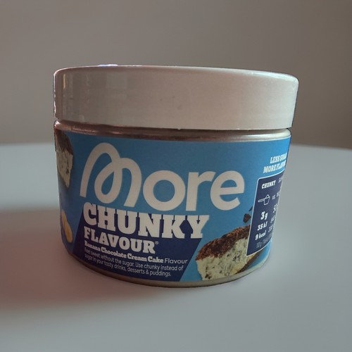 More nutrition chunky flavour - more,