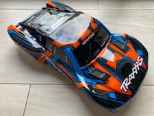 Traxxas 6844-ORNG Karosse Slash 4x4 Orange/Blau Ultimate (für Clipless)