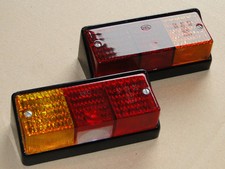 Blinker Rückleuchten für Hanomag Granit Perfekt Briliant Robust Traktor ALU