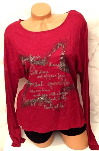 Neu damenshirt langarm stern - neu,
