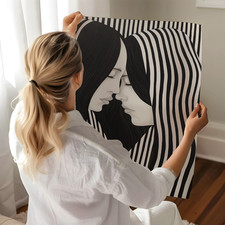 Moderne abstrakte frauen - abstrakte,