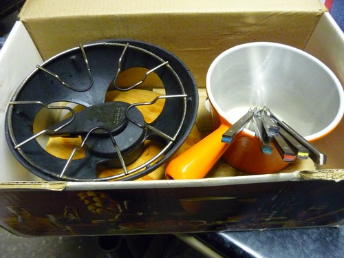 Creuset fondueservice - le,