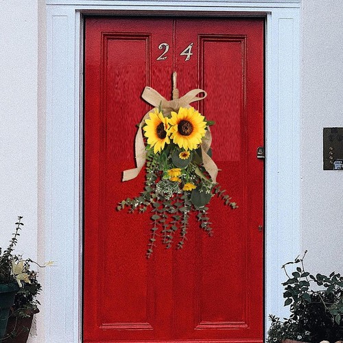 Sonnenblumen-Girlande