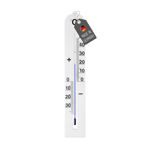 Außenthermometer 40cm weiß - 40cm,