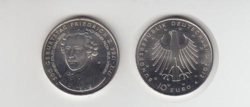 Gedenkmünze euro 2012 - 10,