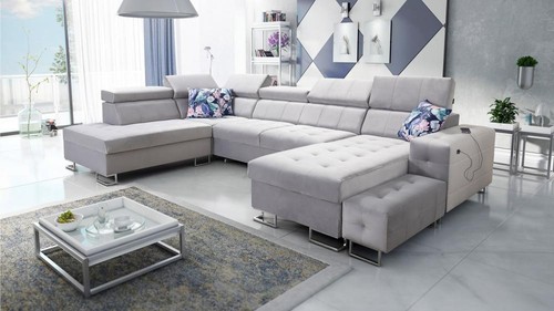 Ecksofa mit schlaffunktion - ecksofa,