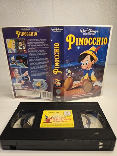 Original 1993 pinocchio vhs - pinocchio,