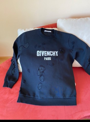 Givenchy destroyed sweatshirt - givenchy,