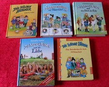 5 Bücher Sammlung Die Wilden Hühner - Büchersammlung Konvolut