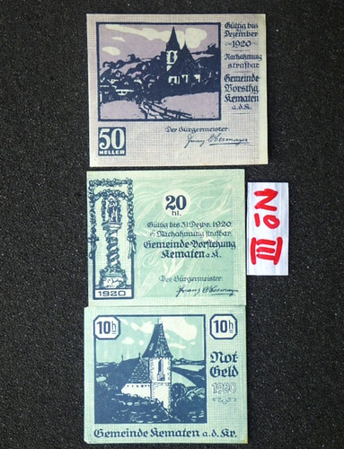 Notgeld österreich - notgeld,