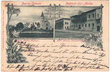 Deutsch Ostafrika AK Mission Kollasini bei Dar-es-Salaam Schwestern-Haus